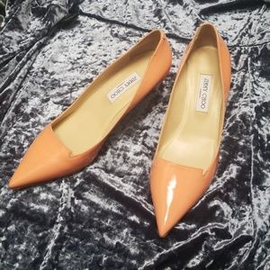 Jimmy Choo Allure Pumps in Grapefruit size 41